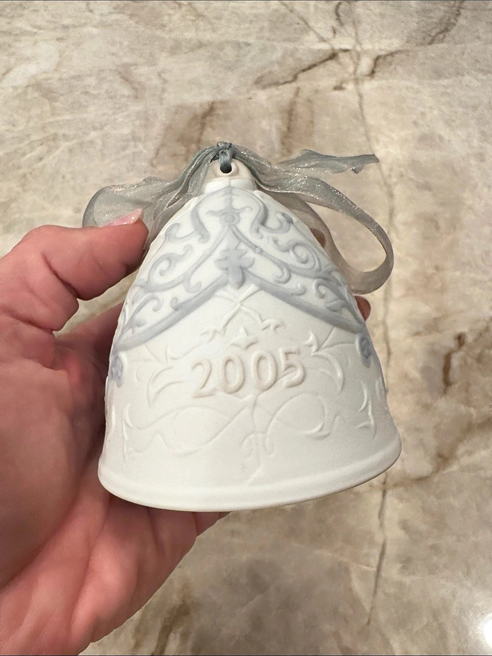 Lladró 2005 Annual Christmas Bell Ornament